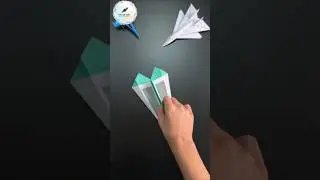 How to make paper airplanes ✈️😱 #diy #papercrafts #youtubeshorts #craft