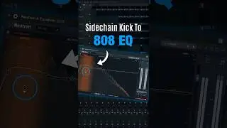 Mix your kick and 808 like a pro: Sidechain kick to the EQ #musicproduction #beatmaking #audiomixing