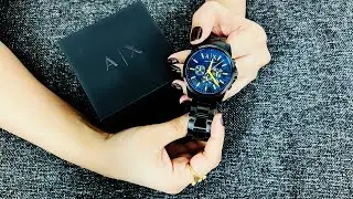 Armani Exchange Men Black Analog Watch ||  AX2513 || Review