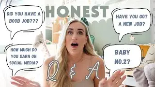 JUICY HONEST FIRST TIME MUM Q & A ! Admitting the TRUTH | Life Changes, Mental Health, Catch Up