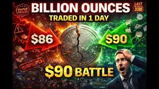 Silver Hit Hard Near $90 Close | Billion Ounces Traded Shocks Markets | MarketPulseUSA