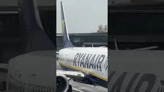 Ryanair Boeing 737 MAX 8-200 At Riga International Airport #shorts