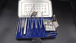 Ikuta Clamp and Microsurgery instrument Set