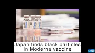 Japan finds black particles in Moderna vaccine