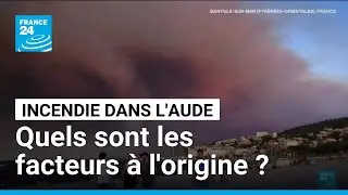 Incendie dans l'Aude : quels sont les facteurs &agrave; l'origine des feux ? &bull; FRANCE 24