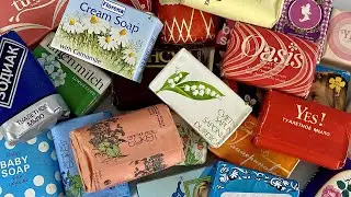 Vintage Soap Unpacking #3. ASMR. No Talking. Распаковка винтажного мыла.
