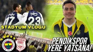 YERE YATSANA YERE YATSANA🫨 | Fenerbahçe 4 - 1 Pendikspor Stadyum Vlogu 4K