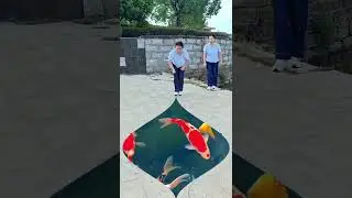#FastGrowthPlan#TrendyLifeGrowthStar#SpecialEffects HotspotA pond of koi, a good life