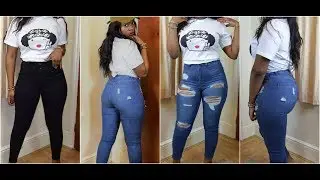 FASHION NOVA VS TOPSHOP JEANS FOR TALL AND CURVY GIRLS
