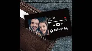 Spotify Glass Music Plaque