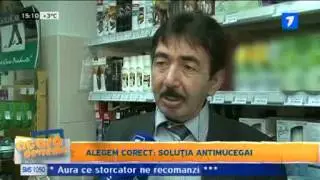 Alegem corect  soluția antimucegai