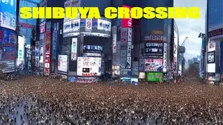 {4K WALK TOKYO ASMR} Shibuya Day and night walk