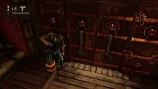 Uncharted 2 - Standing wall cover propane tank clip