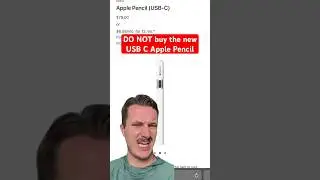 Не покупайте новый USB C Apple Pencil, и вот почему