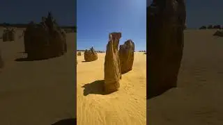 Pinnacles Desert Perth  #holiday #travel #mustwatch #nature #beautiful