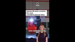 James Bruton Unveils Revolutionary Omnidirectional Bike - The Future of Personal Transport!
