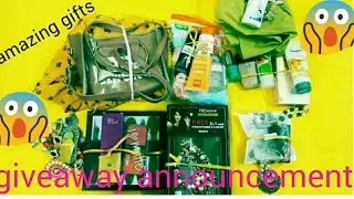 Giveaway announcement 2019/amazing gift for winner up(giveaway open)Ani Style