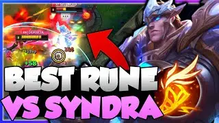 You NEED to Take THIS Rune vs Syndra! (Garen Mid) | riste | League of Legends