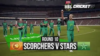 BBL09 | Perth Scorchers v Melbourne Stars | Round 10 (Cricket 19 Gameplay)