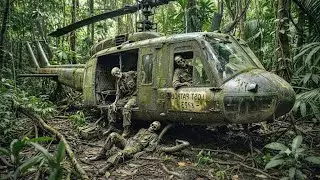 Abandoned in the Deep Jungle Since the War – Black Hawk Helicopter Completely Restored!