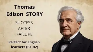 Thomas Edison&rsquo;s Life Story | Success After Failure | Learn English B1-B2