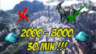 THE TRUE AND BEST WAY TO FARM ELEMENT DUST ON RAGNAROK OR ANY MAP!!! CLUSTER/MODDED ARK Survival
