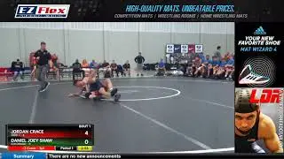 Mat 4 138 Jordan Crace Ohio 1 Vs Daniel Joey Shaw Colorado