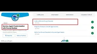 Craft an Effective Prompt Template | Service Agent Customization with Prompt Builder | Salesforce