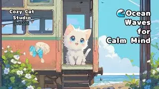 🌊Ocean Waves with Piano & Guitar🚆 | 🌊파도 소리와 피아노·기타가 함께하는 바다 여행🚆