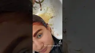 From black to ginger hair / orange hair on brown skin
