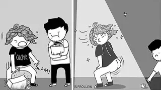 Adorable Comics Illustrating This Artist And Her Boyfriend&rsquo;s Daily Struggle (Part 2)