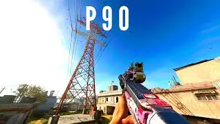 Dropping 24 Kills with a P90 in Search and Destroy