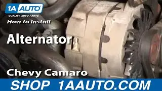 How to Replace Alternator 85-86 Chevy Camaro