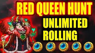 RED QUEEN HUNT – UNLIMITED ROLLING – CASTLE CLASH