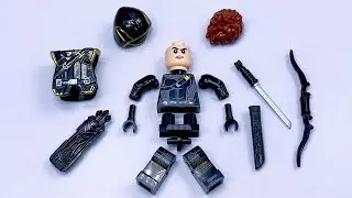 Кастомная фигурка Соколиного Глаза из LEGO | Неофициальные минифигурки