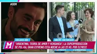 Virginia Innocenti y Minerva Casero palpitan el comienzo Argentina, tierra de amor y venganza