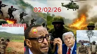  🔥02/02/26 MINEMBWE : FARDC NEUTRALISE LES RDF/M23, 40+ CAPTURÉS —DOULEURS DE KAGAME, SUIVEZ 