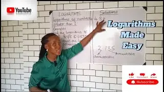 Logarithms of numbers greater than. The  Powers and Roots part of it.