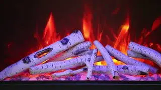 Amantii TRD-33 Electric Fireplace - Traditional style electric fireplace (video 2)