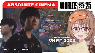 【WORLDS 2025】Sendo Yuuhi Reacts to Peanut's Last Dance Madness HLE vs GenG【Vspo!/League of Lagends】