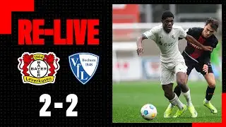 RE-LIVE: Bayer 04 Leverkusen U19 🆚 VfL Bochum U19 2:2 | A-Junioren-Bundesliga, 15. Spieltag