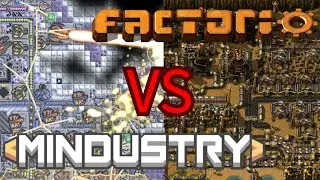 Terrible Mindustry player tries Factorio for the first time