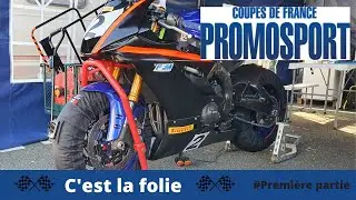 Promosport 2021 au circuit Carole. Je suis un pilote en promo 600 #Première partie #Cestlafolie