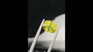 Beautiful Natural Full Fire Sphene Gemstone ❤️ #gemstone #jewelry #preciousstones