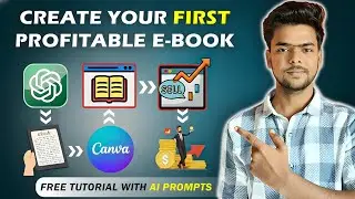How To Create And Launch A Digital Product 🎉 || Using Canva,Chat Gpt & Super Profile ||