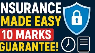 Insurance Services Explained in 5 Minutes | Principles of Insurance | TS IPE 2nd Year Commerce