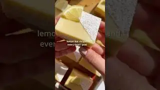 Любимые рецепты лимонных баров всех времен (не пропустите, это невероятно!!) #lemondessert #lemon...