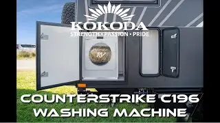 Laundry Day Revolution | The Counterstrike C196's Laundry Chute & Washing Machine | KokodaCaravans