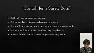 Tugas Hukum Jaminan (Surety Bond)