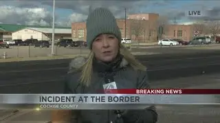 Lockdown lifted at St. David School after incident involving vehicle, border patrol agents